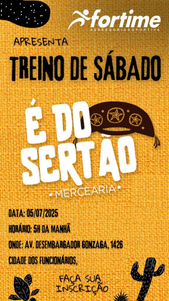 Treino de Sábado – 05/07/2025